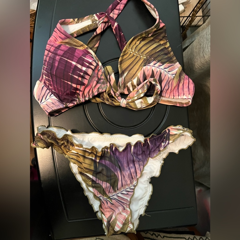 Palm Print Bikini